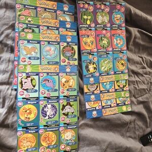 Pokemon Card Sheet burger King